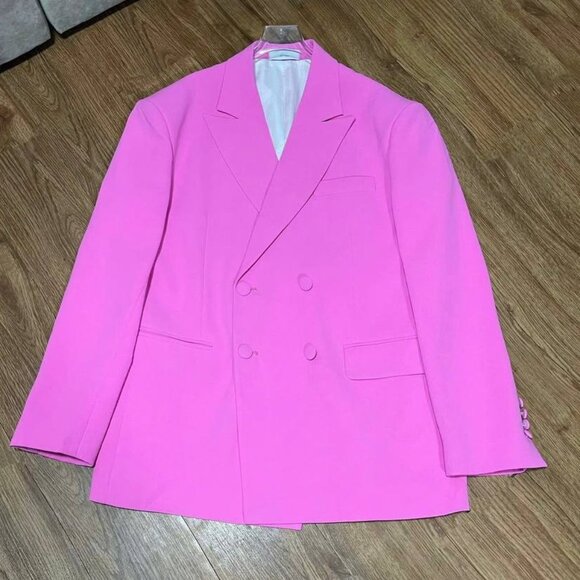Jackets & Blazers - Hot Pink Suit Blazer